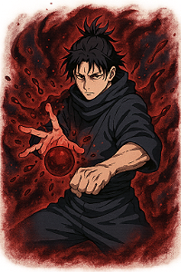 ✨🔥 Choso em Ação – Jujutsu Kaisen | Camisa Anime