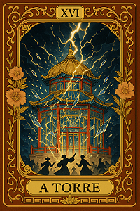 ✨⚡ A Torre – Tarot | Diário de uma Apotecária