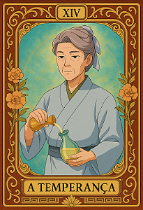 ✨⚖️ A Temperança – Tarot | Diário de uma Apotecária