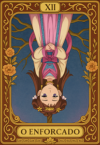 ✨🌙 O Enforcado – Tarot | Diário de uma Apotecária