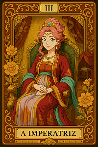 ✨👑 A Imperatriz – Coleção Tarot | Diário de uma Apotecária