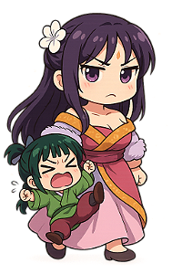 ✨🌸 Pairin & Maomao Chibi – Dupla Impagável | Diário de uma Apotecária