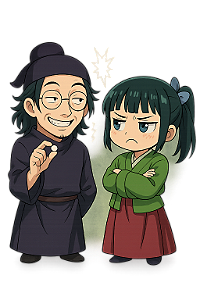 ✨😤 Maomao & Lakan Chibi – Alfinetadas e Provocações | Diário de uma Apotecária