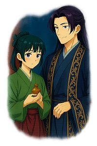 ✨💫 Maomao e Jinshi – Conexão Sutil