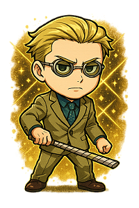 💼⚔️ Nanami Determinado – Jujutsu Kaisen | Camisa Anime Chibi