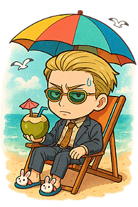 🌴🥥 Nanami na Praia – Jujutsu Kaisen | Camisa Anime Chibi