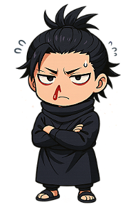 ✨😂 Chibi Choso Emburrado – Jujutsu Kaisen | Camisa Anime