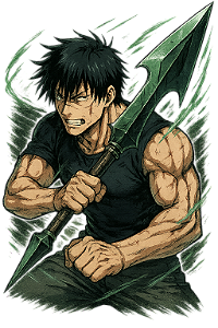 ✨💀 Toji – Jujutsu Kaisen | Camisa Anime