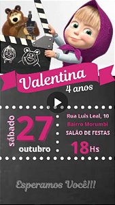 Convite Marcha e o Urso