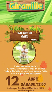 Convite Animado Fazendinha