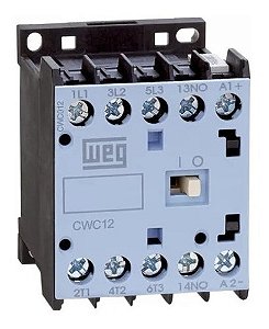 Mini Contator Weg CWC 12A 1NF 24VCA