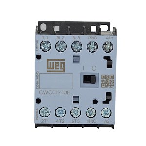Mini Contator Weg CWC 012A 1NA 24VCC