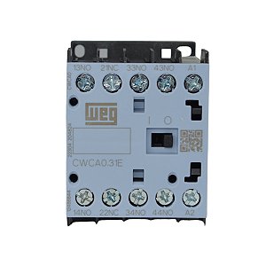 Mini Contator Auxiliar Weg CWCA031-3NA+ 1NF 220V