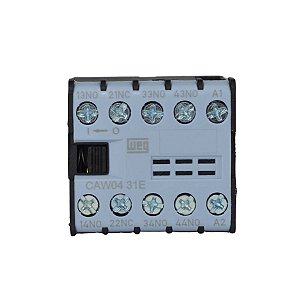 Mini Contator Auxiliar Weg CAW04-31-3NA+1NF 220V