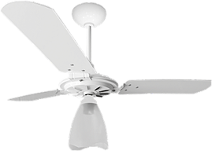 Ventilador De Teto Yris Branco/branco 127V Ventex