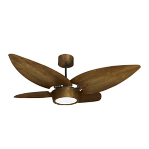 Ventilador Jeri Preto/Imbuia BN 127V (1403) - VENTEX