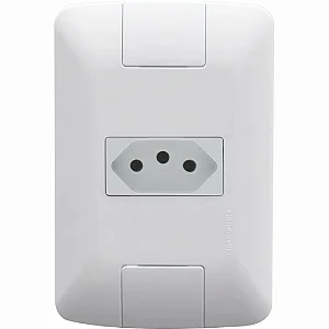 Conjunto Tomada 2P+T10A/250V Aria Branco 57241/010