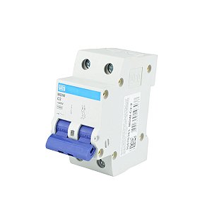 Disjuntor Bipolar Mdw-c 2A 5ka Weg