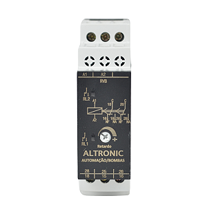 Rele de Reverzamento de Bomba 24Vcc/240Vac RVB02 Altronic REV