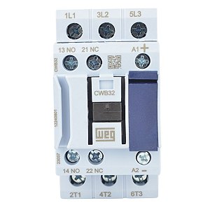 Contator Weg CWB32A 1NA+1NF 24VAC