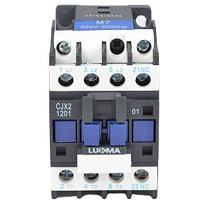 Contator Tripolar Importado 12A 220V 1NF