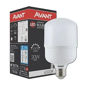 Lampada Led Bulbo 20W 6500k Branca avant