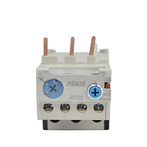 Relé Térmico Para Contator  RT22 4 a  6A Metaltex