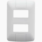 Placa 2-Posto Afastados 4X2 Aria Branca 57203/006