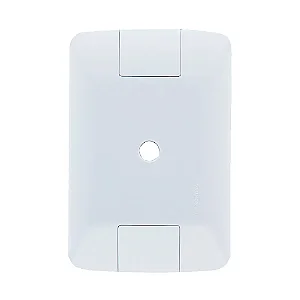 Placa 4X2 1 Furo 9,5mm Aria Branca 57203/002