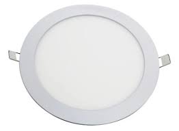 Plafon de Led Embutir Redondo 24W 3000k Branca
