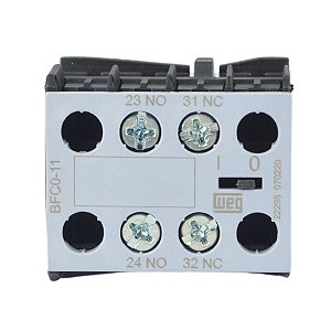 Bloco de Contato Auxiliar Frontal BFC0 11 1NA+1NF