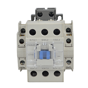Contator Tripolar CT40 Metaltex 40A 2NA + 2NF 24Vcc