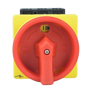 Chave Secc Porta Cadeado 3Polo 63A  Lig/desl Metaltex KP3-63-3P