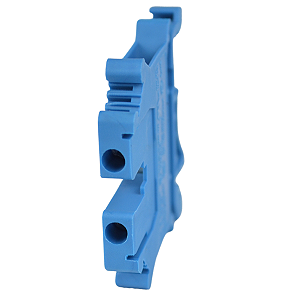 Borne Sak 4mm Parafuso Azul