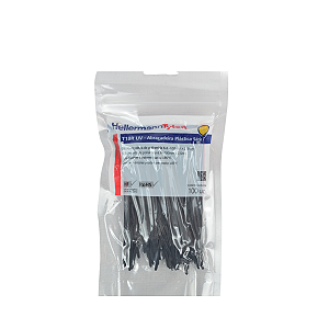 Abracadeira de Nylon 2,5 x 100MM PretaT18R Hellermann PCT 100UN