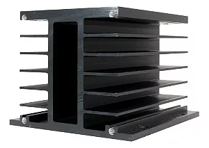 Dissipador P/ rele Estado solido 60/80a TST-DT2