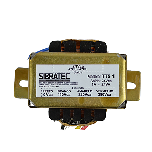 Transformador De Comando 110/220/380v Saída 24V 1A 24VA