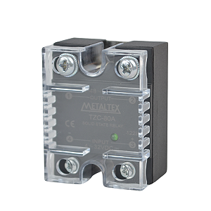 Rele Estado Solido Monofasico 4-32vcc 80A TZC-80A Metaltex