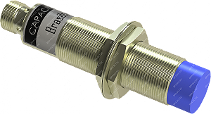 Sensor Indutivo 18MM Pnp 6-36Vcc 4 Fios Dist-4MM C/Conector