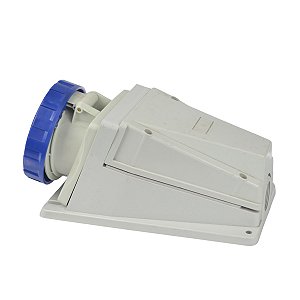 Tomada Industrial Sobrepor 3P+T63A 220/250V 9H AZ IP44