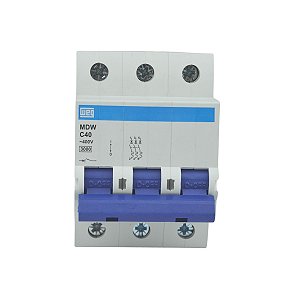 Disjuntor Tripolar Mdw-B 40A 5ka Weg
