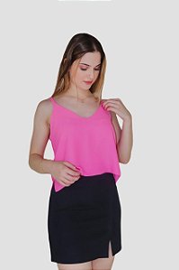 Regatinha Cropped Crepe