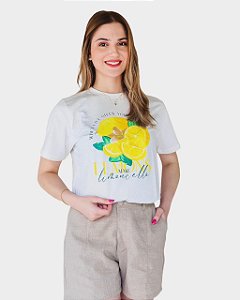 Blusa Algodão Estampa Lemons