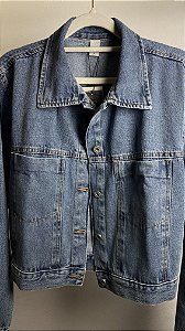 Jaqueta Jeans Azul
