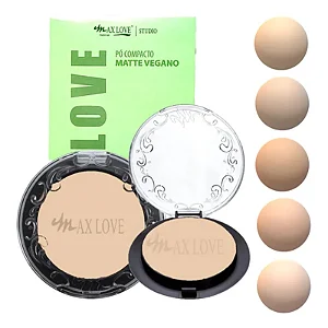 Pó Compacto Vegano MaxLove