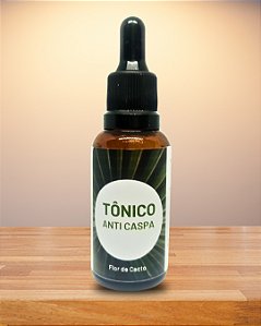 Tônico Anti-Caspa 100% Natural — Flor de Cacto (30 ml)