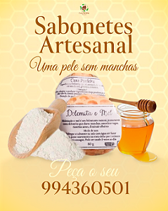 Sabonete de Dolomita e Mel