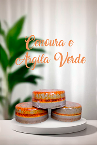 Sabonete de Cenoura e Argila verde
