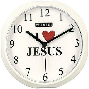 relogio i love jesus