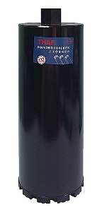 BROCA SERRA COPO DIAMANTADA PARA PERFURATRIZ 132MM X 370MM M22 (PRODUTO IMPORTADO)